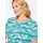 Classic Basics Rundhalsshirt CLASSIC BASICS "Kurzarm-Shirt", Damen, Gr. 54, blau (ozean, ecru, bedruckt), 100% Baumwolle, gemustert, mehrfarbig, Rundhals, Shirts Rundhalsshirt