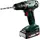 Metabo Akku-Bohrschrauber BS 18 Set (602207930) mit Bit-Box SP (32-teilig), Werkzeugtasche, 18V 2x2Ah Li-Power + SC 30