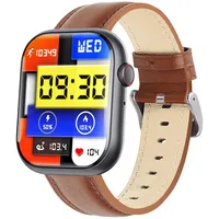 Smartwatch mit Bluetooth-Anruf, 2,10" HD Smartwatch mit Schrittzähler/Herzfrequenz/Schlaf/SpO2, Blutzuckerüberwachung IP67 Wasserdichte Fitnessuh...