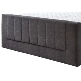 SUN GARDEN Boxspringbett 180 x 200 cm H3 Grau
