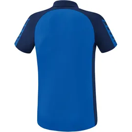 Erima Six Wings Poloshirt blau