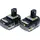 RYOBI RB18LL50F12B 2 x 5.0 Ah Akku