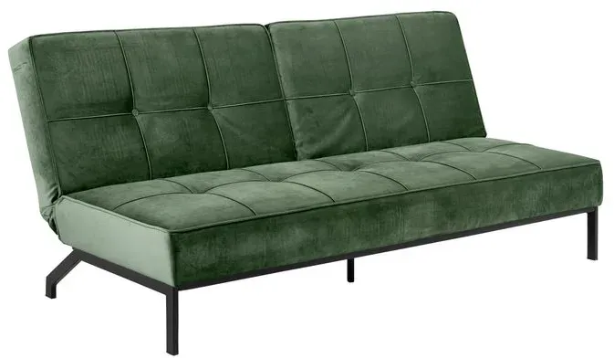 Actona Schlafsofa Perugia Stoff Waldgrün