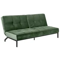 Actona Schlafsofa Perugia Stoff Waldgrün