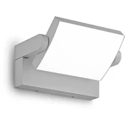 swipe ap, hellgraue schwenkbare wandleuchte, ideal lux
