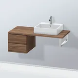 Duravit L-Cube Seitenschrank, 2 Auszüge, LC583602121,