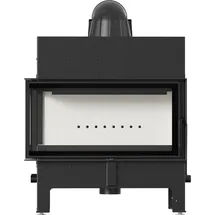 Kratki Luftkamin Ø FLOKI L links | weißer Brennraum