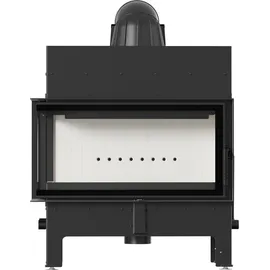 Kratki Luftkamin Ø FLOKI L links | weißer Brennraum