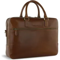 Bugatti Remo Aktentasche Leder 40 cm Laptopfach braun