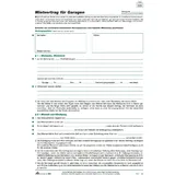 RNK Garagen-Mietvertrag 4 Seiten