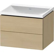 Duravit Möbel-Set L-Cube 60x48x48cm, o. Hahnl., med. Ei, 2 Schub.