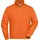 James & Nicholson Unisex Sweatjacke mit Stehkragen JN836 orange, 3XL