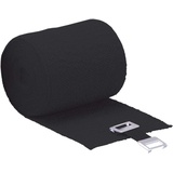 HÖGA Lastic-Color, schwarz, 8 cm x 5 m gedehnt, dauerelastische Idealbinde, 1er Pack (1 x 0.047 kg)