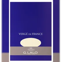 G.LALO Block Vergé de France 25% Hadern DIN A5 50 Blatt 100 g Elfenbein