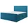 A&J MöbelLand GERI 200 x 200 cm Blau