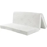 vente-unique Matratze für Schlafsofa Klappsofa - 140 x 190 cm - Kaltschaum mit Aloe Vera - 1 Zone - Härtegrad 2 - Stärke 12 cm - FIESTA von NATUREA