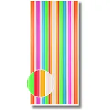 CONACORD Streifenvorhang Türvorhang 90 x 200 cm Bunt