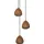 Osram Decor Paper Drop 3-flg. 36,7 cm rund beige