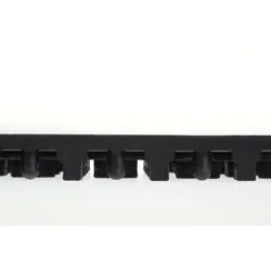 Bodenbelag Yoga Solid Oil 90x90cm, schwarz