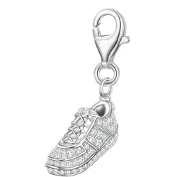 Glanzstücke München Charm Sneaker Sterling Silber Zirkonia in 15,5 mm Damen 