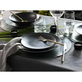 CreaTable Vesuvio Tafelservice 12-tlg. schwarz