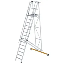 Günzburger Aluminium-Podestleiter 14 Stufen (52314)