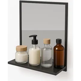 hajduk furniture Badspiegel 70 x 60 cm Schwarz
