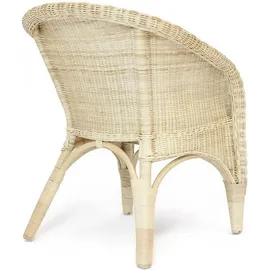 Dekoleidenschaft Rattansessel beige