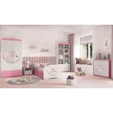 99rooms Dreams XXV Kinderzimmer-Set Weiß Rosa 80x160 cm