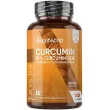 WeightWorld Curcumin Kapseln 500 mg 180 St.