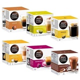 Nescafé Dolce Gusto  12x16 Kaffeekapseln Set Probierpaket 12er Pack 192 Stück