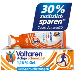 Voltaren Actigo Schmerzgel mit 1% Diclofenac, Schmerzlinderung 100 g