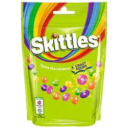 Skittles Crazy Sours Kaubonbons 136,0 g