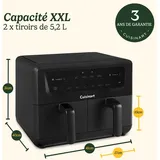 Cuisinart Airfryer AFD10OBLE schwarz