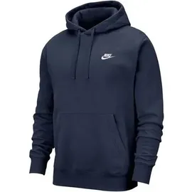 Nike Sportswear Club Fleece Hoodie Midnight Navy/Midnight Navy/White XS