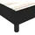 vidaXL Boxspringbett 90 x 200 cm Schwarz