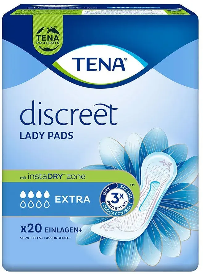 Tena Lady Discreet Extra Inkontinenz Einlagen