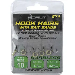 Rigs für die Korum Hook Hairs With Bait Bands-Methode 16