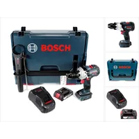 Bosch Professional, Bohrmaschine + Akkuschrauber, Bosch GSB 18V-85 C Akku Schlagbohrschrauber 18V 85Nm 1/2" Brushless + 1x Akku 2,0Ah + Ladegerät + L- (Akkubetrieb)