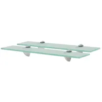 vidaXL Wandregal 50 x 10 x 8 cm Weiß