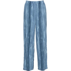 Modal-Hose, Druck blau, 44