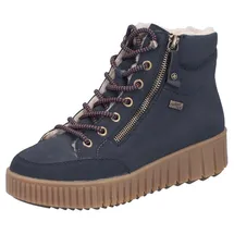 Rieker Schnürstiefelette blau | Gr.: 37
