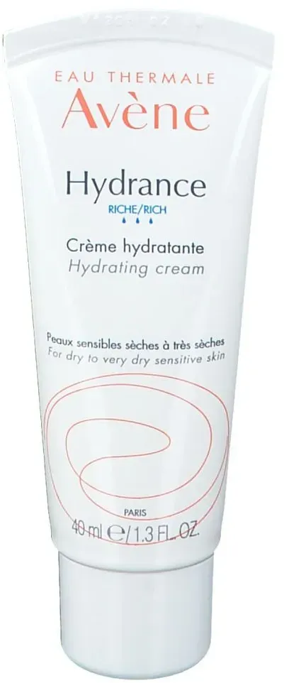 Avène Hydrance rijk | Gevoelige droge tot zeer droge huid 40 ml Crème
