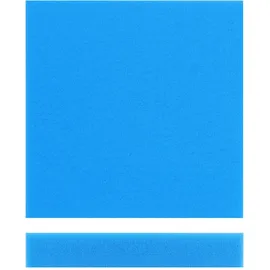 Wiltec Filtermatte Schaumstoff 50 x 50 x 5 cm feine Porung 30 ppi für Teichfilter Aquarienfilter Aquarium Filter Außenfilter Wasser