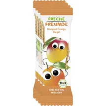 Erdbär Freche Freunde Bio Fruchtriegel Mango & Orange 4 x 23 g