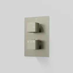 Steinberg Serie 160 Fertigmontageset zu Unterputzthermostat mit 2-Wege Umsteller