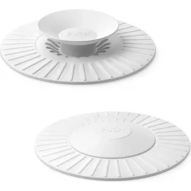 Metaltex Universal Abfluss-Abdeckung 2in1 Silikon