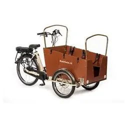 Bakfiets Daycare-E Lastenfahrrad Creme Nuvinci Enviolo Stufenlose Schaltung