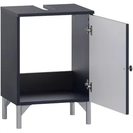 Schildmeyer Waschbeckenunterschrank Jesper 155348, Nachtblau, 40,3 x 32 cm