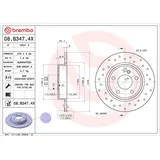 Brembo Bremsscheibe 08.B347.4X